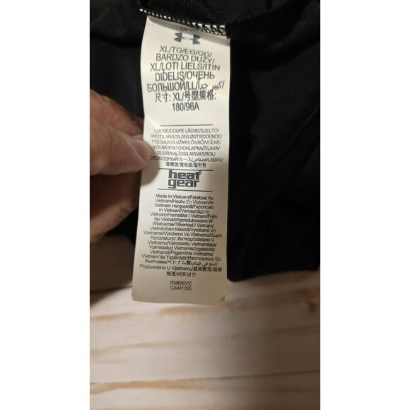 Under Armour Top Mens XL Quarter Zip Pull on HeatGear Long Sleeve NWT Activewear - Picture 11 of 12